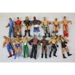 14 Jakks Pacific WWE / WWF Wrestling figures, circa early 2000s