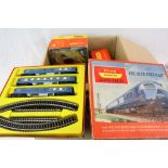 Boxed Triang Hornby The Blue Pullman Electric Train Set complete with locomotive and rolling