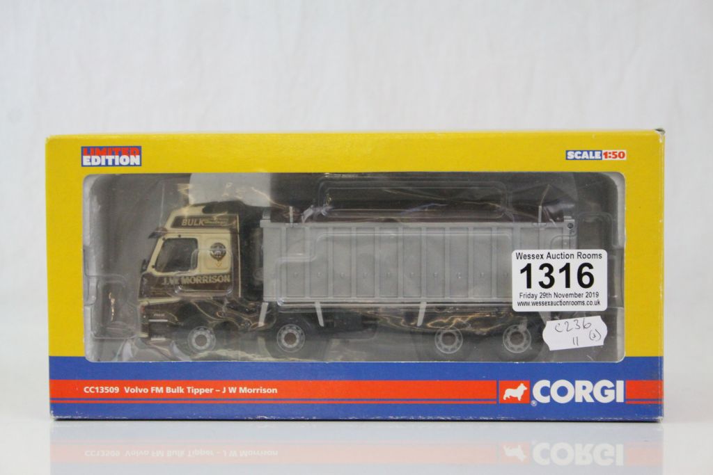 Three boxed ltd edn 1:50 Corgi Rigids & Rigid Tippers to include CC13508 Yuill & Dodds Ltd, - Image 4 of 6