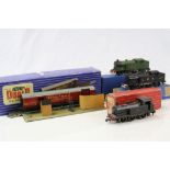 Boxed Hornby Dublo TPO Mail Van Set plus 3 Hornby Dublo locomotives to include 2206 0-6-0 Tank