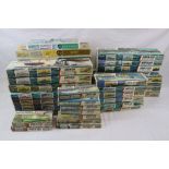 39 unmade boxed Airfix 1/600 plastic ship models, to include HMS Devonshire, Tirpitz, HMS Hood, SS