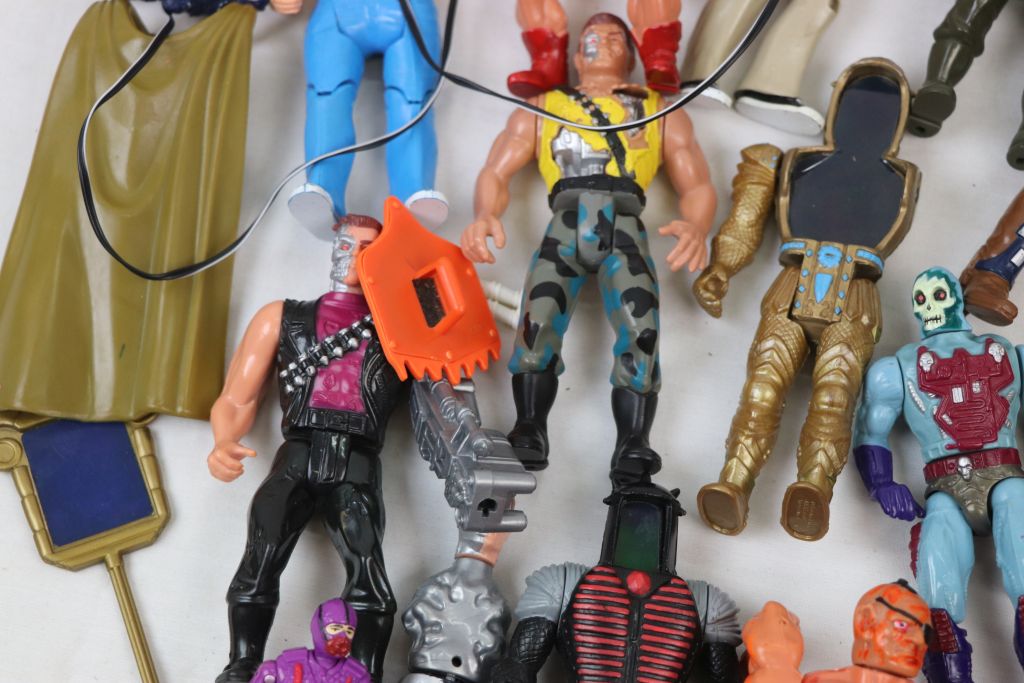 Collection of 80s.90 action figures, toys and accessories to include Terminator, Visionaries, Rambo, - Image 10 of 13