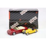 Two boxed 1:43 Western Models metal models to include WP123 1991 Aston Martin Virage Volante and