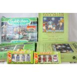 Quantity of LW & HW Subbuteo contained within four starter set boxes to include teams, loose