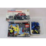 Boxed Lego Technic no. 8040 with tub of original loose lego, plus a boxed Taiyo Radio controlled