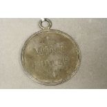 Elkington Silver Plated "Wine Butler" label, marked to reverse for "The Royal Steam Packet
