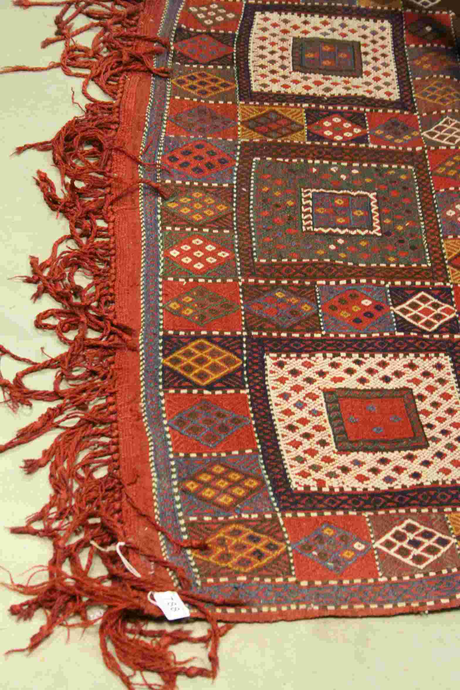 Red Ground Rug, approximately 282cms x 183cms - Image 2 of 3