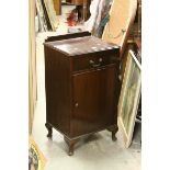 Mahogany Music Cabinet, 46cms wide