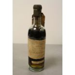 Vintage bottle of French Dessert Wine with label marked "Chateau Doisy"