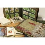 Vintage Cigarette cards, Cigar cards and an Album of vintage Postcards