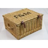 Fortnum and Mason Wicker Hamper Basket