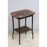 Early 20th century Two Tier Side Table, 51cms long