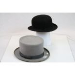 Vintage Army & Navy stores bowler hat and a Dormie