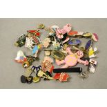 Collection of pin badges inc Golly and Betty Boop