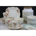 Collection of vintage ceramics to include Susie Cooper, Hornsea etc