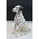 Large Beswick ceramic model of a Seated Dalmatian number 2271, approx 34.5cm tall