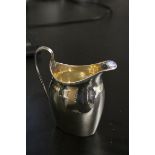 Chester 1903 silver cream jug, Nathan & Hayes