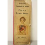 Vintage Book "Philips' Anatomical Model of the Female Human Body" and edited by W.S Furneaux with