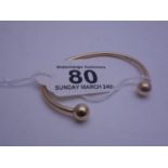 9ct gold bangle 11 grams