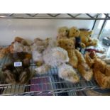 11 x small Teddy Bears various makes and designs inclduing Victor,