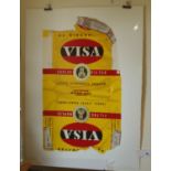 Peter Blake, Fag Packets series, artist proof copy, No:6 of 10 from the edition of 95 Visa, silk
