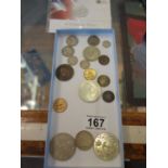 Selection of assorted collectable coins,