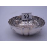 Small SILVER Porringer, 37 grams 800 SILVER mark and makers Erreicker,