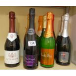 11 bottle of various sparkling wine,