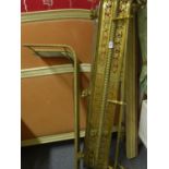 19 th century brass fire front and 1 other similar period fire front, 5'6 and 4'6 long