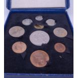 1951 Festival of Britain, 10 item proof coin set in original packaging,