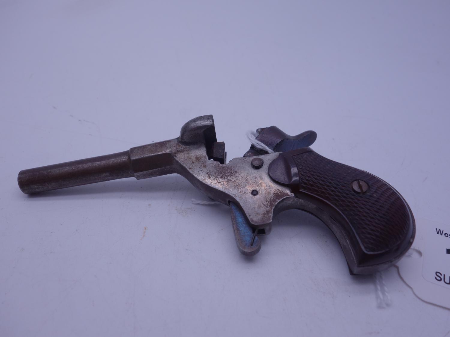 Edwardian period small starting pistol 4.5" long probably German, - Image 3 of 3