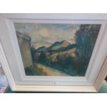 Peter Collis, a fine oil painting on board in original exhibition frame, image size 15" x 13.5",