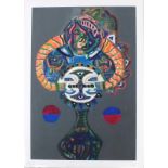 Neil THOMAS (British b. 1974) Tribal Traveller, Giclee print, Signed with initials and titled in