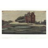 Laurence Stephen LOWRY (British 1887-1976) Lonely House, Lithograph, Signed in pencil lower right,