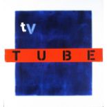 Chris BILLINGTON (British b. 1955) TV Tube Heart, Acrylic on canvas, Titled, signed and dated 2014