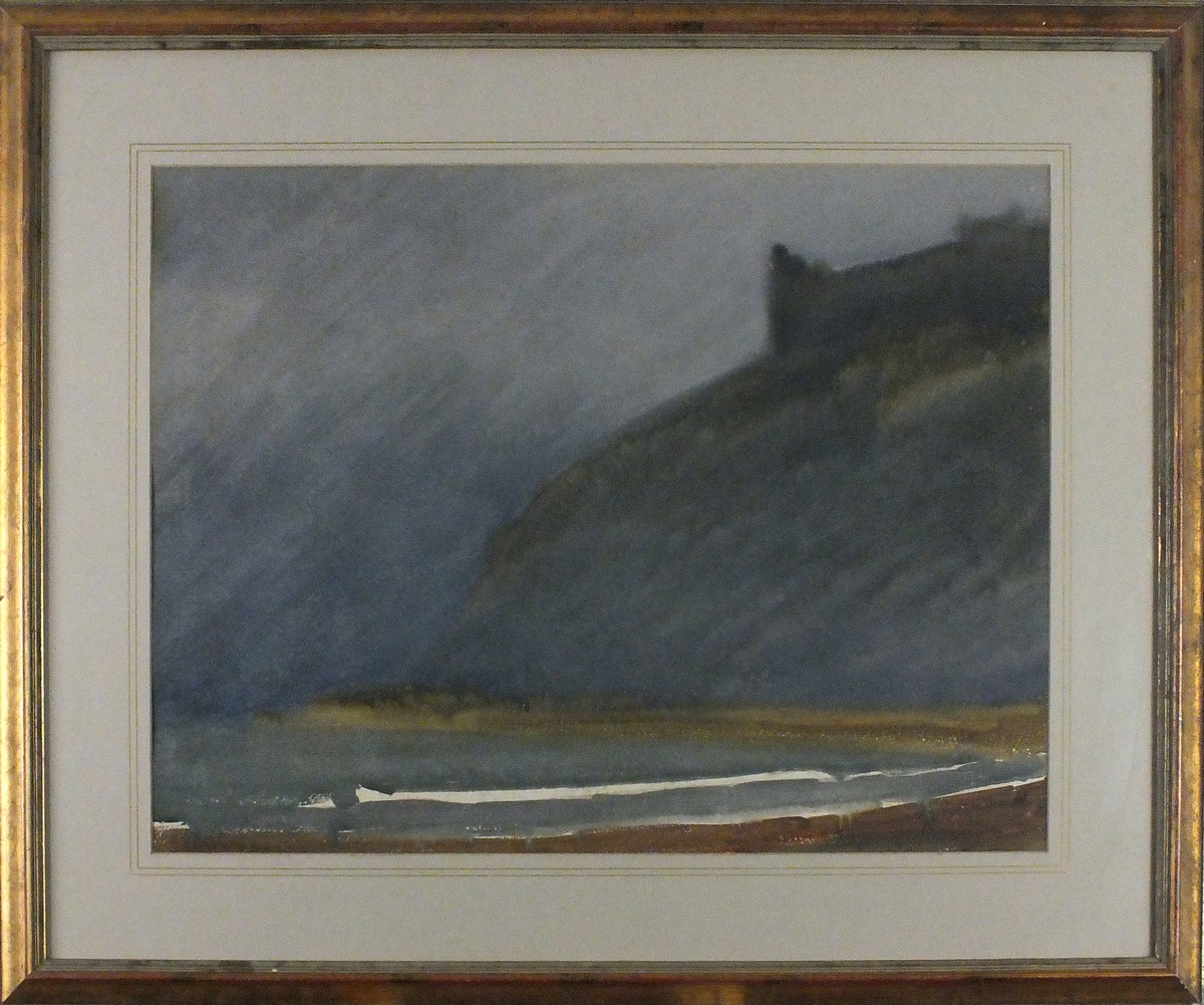 Louis Monro GRIER (British 1894-1920) St Just, Watercolour, Signed and titled verso, 17.25" x 22.75" - Image 2 of 2