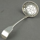 A Victorian silver sifter spoon, Charles Boyton, Sheffield 1856, 52gms