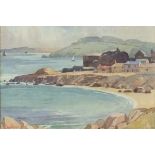 Lewis MORTIMER (British fl 1900-1930) Porthgwidden Beach St Ives, Watercolour, Signed lower left, 9"