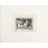 Julian TREVELYAN (British 1910-1988) Untitled etching, Numbered 18/20, Signed lower right in
