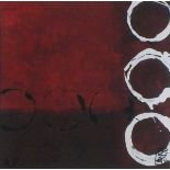 Laurie MAITLAND (British b. 1969) Red Circles II, Lithograph artists proof, Signed lower right,