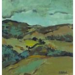 Jim WHITLOCK (British b. 1944) Extensive Moorland Landscape, Oil on board, Signed lower right, 11.