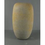 Chris CARTER (British b. 1945) Large studio pottery vase, of cylindrical form with bubble glaze