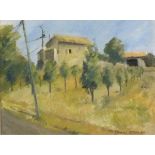 Stuart STANLEY (British 20th/21st Century) Orchard - St Astier Nr Duras France, Oil on board, Signed