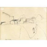 Julian DYSON (British 1936-2003) Workings Stenalees, Pencil on paper, Signed and dated '91 lower