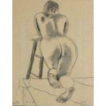 Tom BROOKE (British b. 1948) Kate - nude study, Pencil drawing, Inscribed and dated 20.5.17,