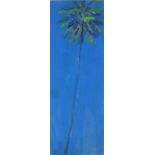 Robert JONES (British b. 1943) Palm, Oil on board, Signed with initials lower right, titled,