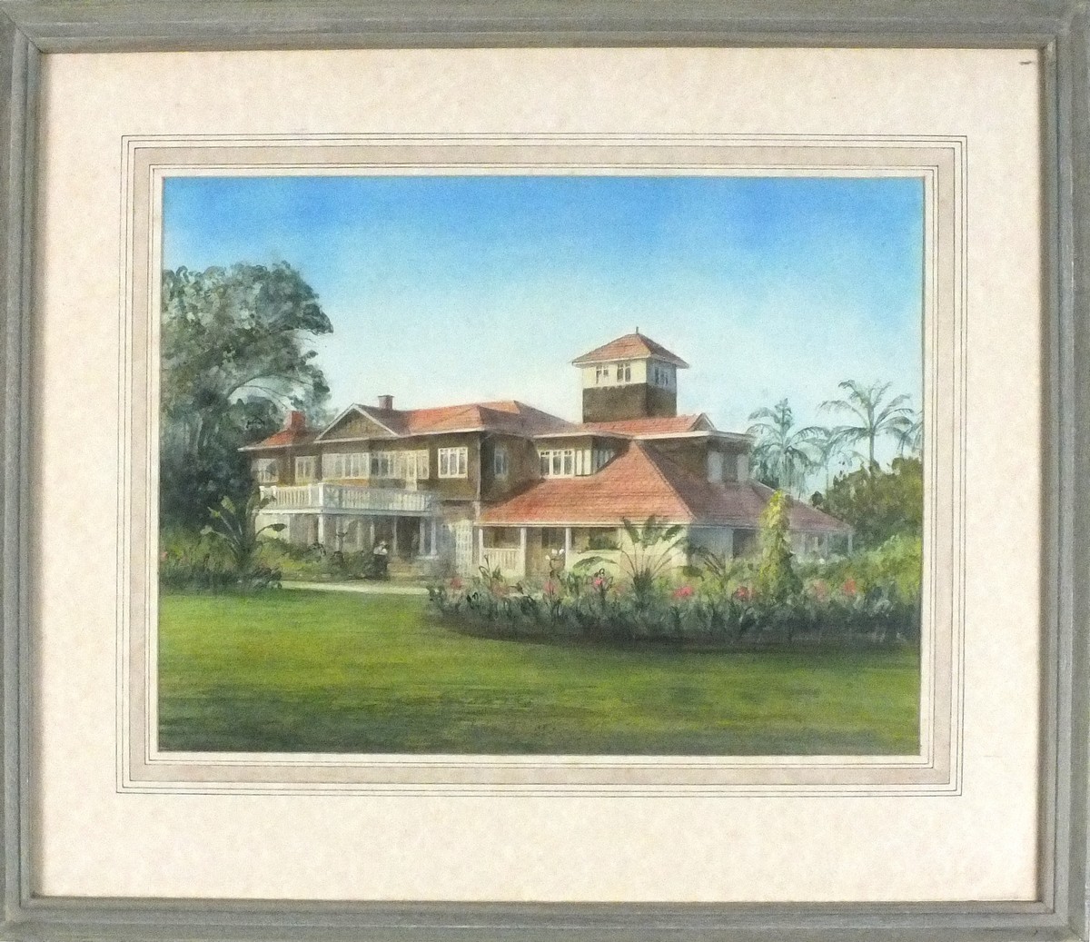 Richard SMALL (20th Century) Fernhill (Newman House) -  Caboolture Queensland, Watercolour, Signed - Image 2 of 6