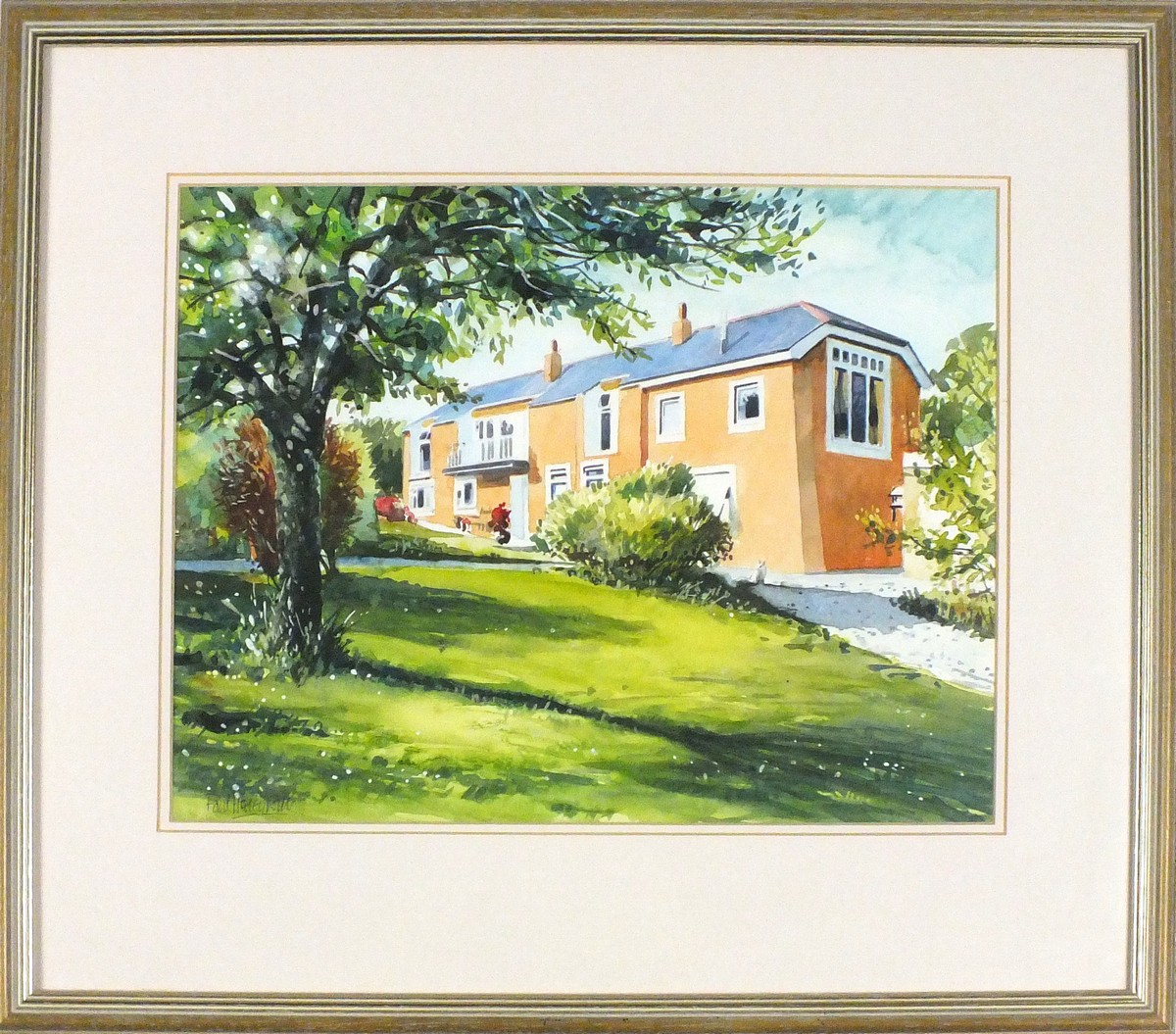 Richard SMALL (20th Century) Fernhill (Newman House) -  Caboolture Queensland, Watercolour, Signed - Image 4 of 6