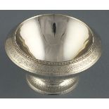 A silver bon bon dish,  London 1872, Barnards, the engraved decoration with vitruvian scroll