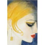 Andrew WATTS (British b. 1947) Flapper, Gicleé print, titled and signed on certificate verso, 11.75"